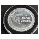 Bullion Direct 1 Ounce .999 Silver