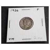1926 Mercury Dime