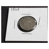 1868 Shield Nickel