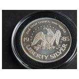 1985 Liberty Silver 1 Ounce .999 Silver