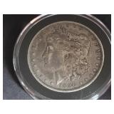 1886 O Morgan Silver Dollar