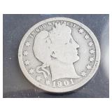 1901 Barber Quarter
