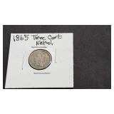 1865 3 Cent Nickel