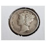 1929 S Mercury Dime