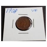 1908 Indian Head Cent