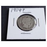 1914 Barber Quarter