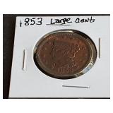 1853 Large Cent