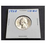 1958 Washington Quarter