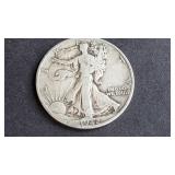 1942 D Walking Liberty Half Dollar