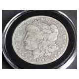 1890 O Morgan Silver Dollar