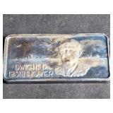 Eisenhower Our Greatest Series 1 OZ 999 Silver