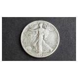 1945 D Walking Liberty Half Dollar