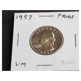 1957 Washington Quarter
