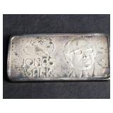 Jonas Salk Our Greatest Series 1 OZ .999 Silver