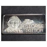 G. Patton Our Greatest Series 1 Oz .999 Silver