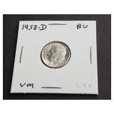 1958 D Roosevelt Dime