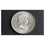 1959 Franklin Half Dollar