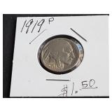 1919 Buffalo Nickel