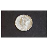 1942 S Mercury Dime