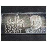 Ulysses Grant Our Greatest Series 1 OZ .999 Silver