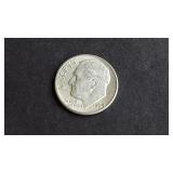 1964 D Roosevelt Dime