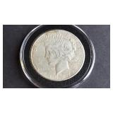 1927 Peace Silver Dollar