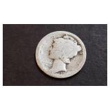 1916 S Mercury Dime