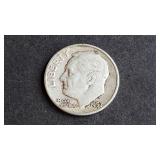 1957 Roosevelt Dime