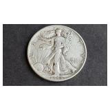 1945 Walking Liberty Half Dollar