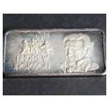 Andrew Jackson Our Greatest Series 1 OZ 999 Silver