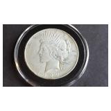 1927 D Peace Silver Dollar