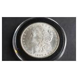 1885 O Morgan Silver Dollar
