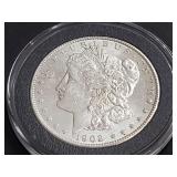 1902 O Morgan Silver Dollar