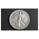 1943 Walking Liberty Half Dollar