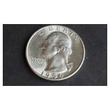 1956 D Washington Quarter