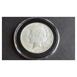 1924 S Peace Silver Dollar
