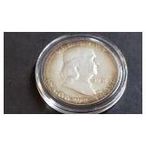1951 S Franklin Half Dollar