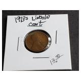 1913 S Lincoln Wheat Cent