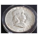 1950 D Franklin Half Dollar