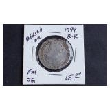 1799 2 Reales From Mexico 90.3% Silver