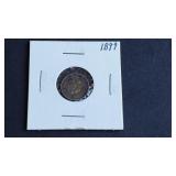 1899 5 Cents Victoria From Canada 92.5% Silver