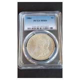 1886 Morgan Silver Dollar PCGS MS64