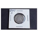 1840 O Seated Liberty Dime