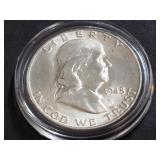 1948 D Franklin Half Dollar