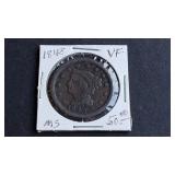 1848 Braided Hair Large Cent