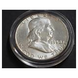1958 Franklin Half Dollar