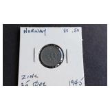 1945 25 Ore From Norway