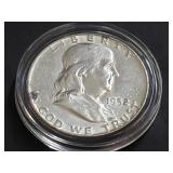 1952 D Franklin Half Dollar