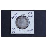 1773 2 Reales From Mexico 90.3% Silver