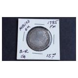 1785 2 Reales From Mexico 90.3% Silver